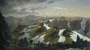 Eugene Guerard north east view from the northern top of mount kosciuszko Germany oil painting artist